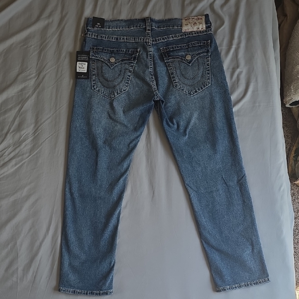 True Religion Men's Blue Jeans (W36xL30)